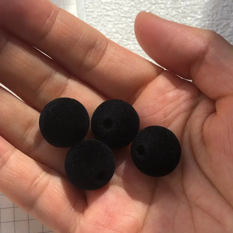 Spherical velvet beads- Half kg