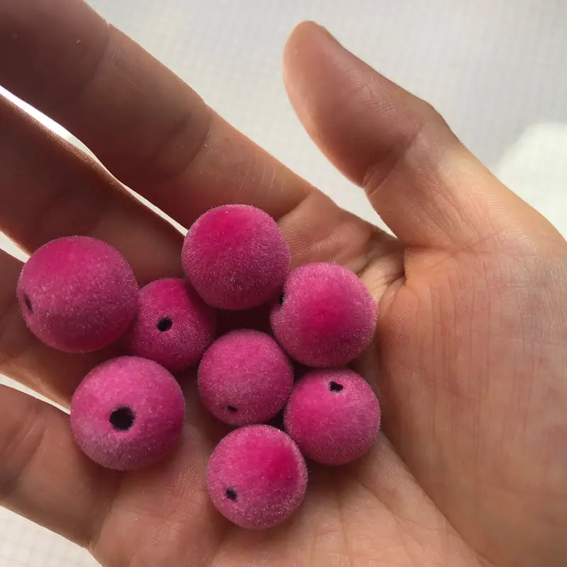 Spherical velvet beads- Half kg