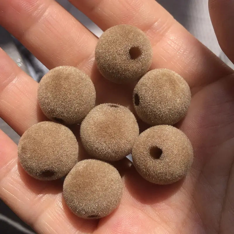 Spherical velvet beads- Half kg
