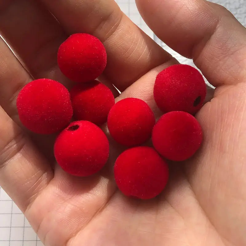 Spherical velvet beads- Half kg