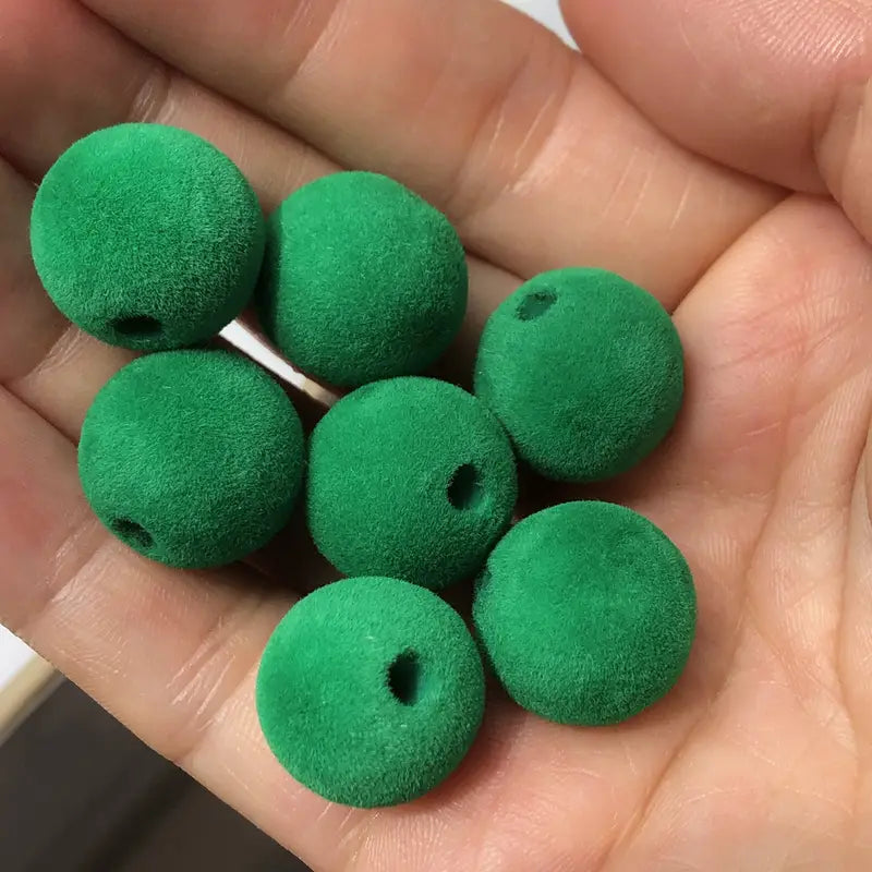 Spherical velvet beads- Half kg