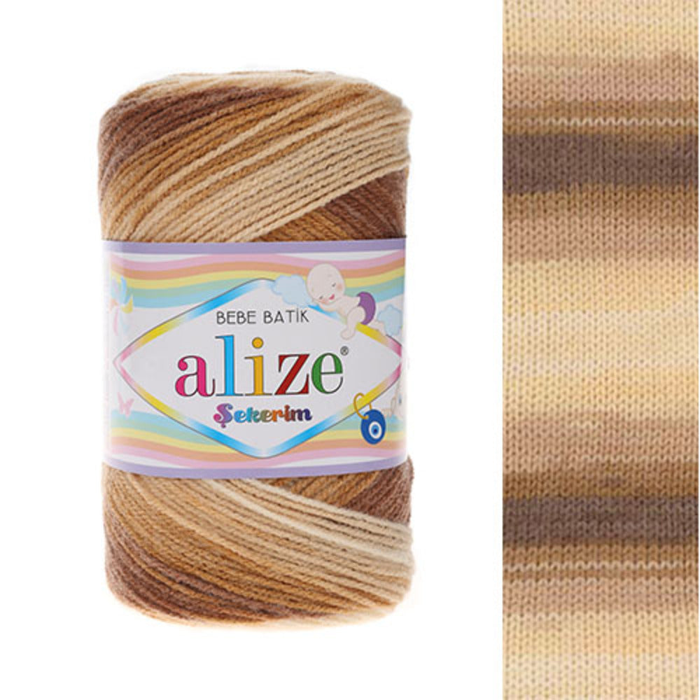 ALIZE SEKERIM BEBE BATIK - YARN BALL