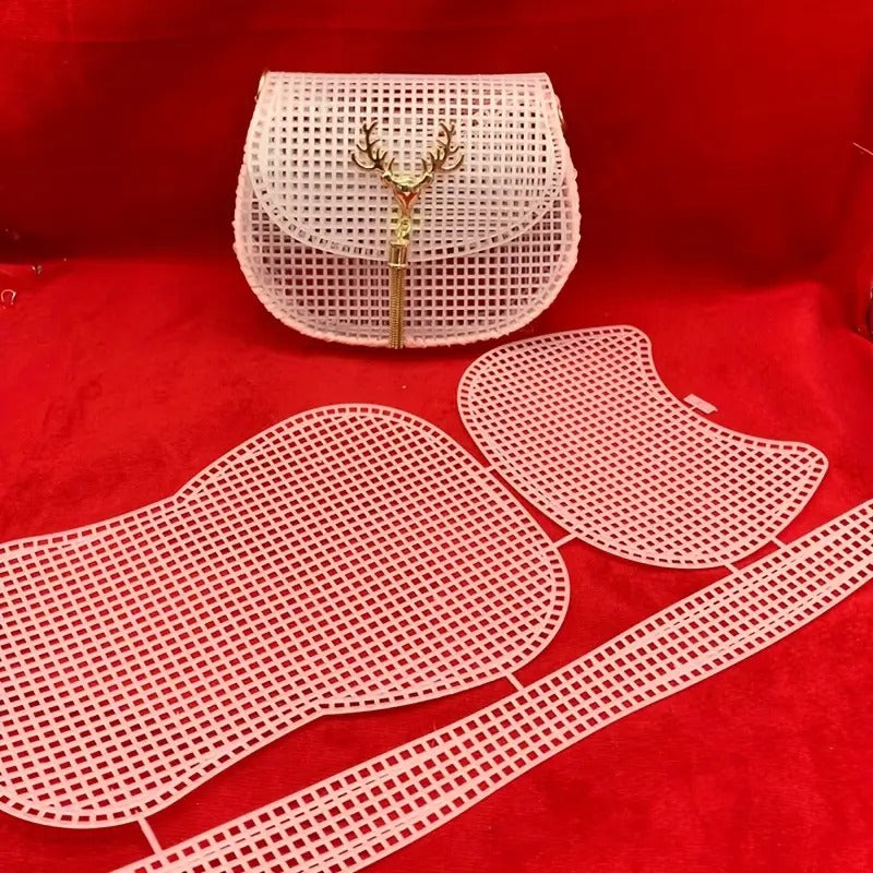 Plastic Mesh Canvas Sheets for purse