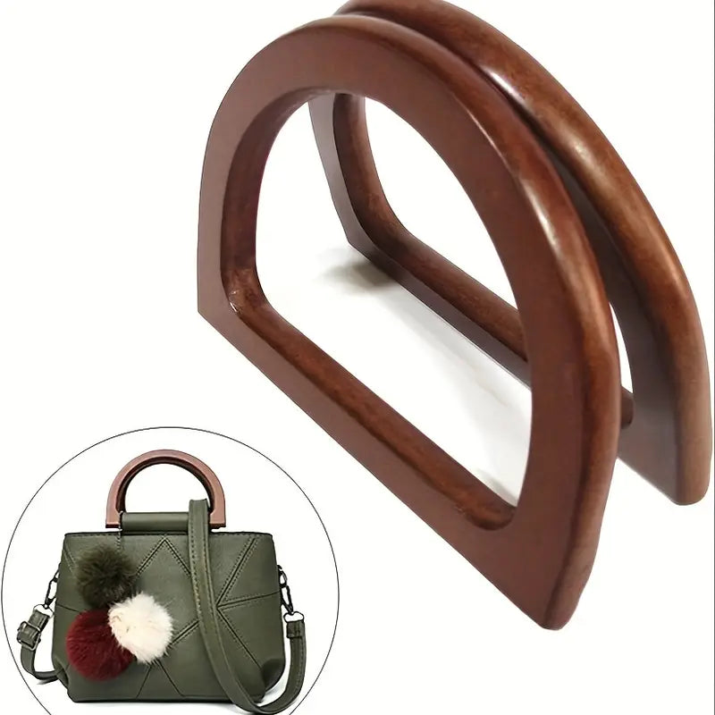 2pcs Wooden Bag Handles