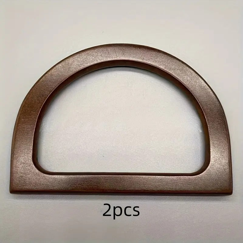 2pcs Wooden Bag Handles