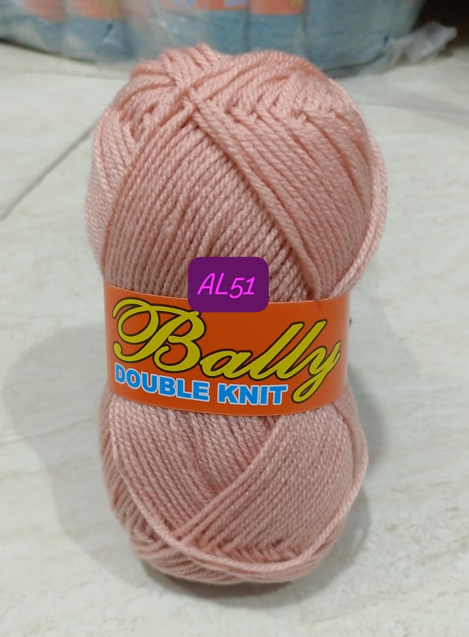 Bally Double Knit (Pink and purple shades)
