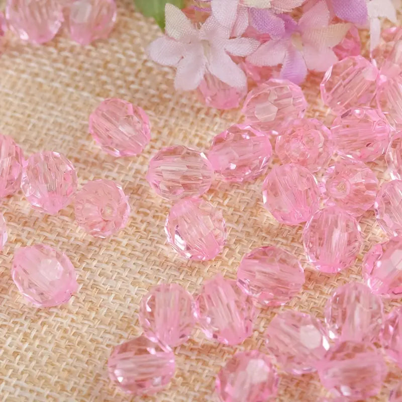 High-Quality Glass Crystal AB Flat Shaped Loose Beads for DIY Handmade Accessories