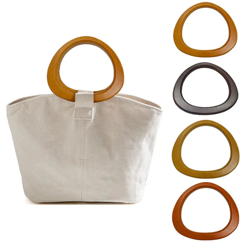 2pcs Wooden Bag Handles